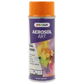 DUPLI - COLOR Aerosol Art RAL2000 žltooranžová - polomatný sprej 400ml
