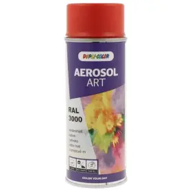 DUPLI - COLOR Aerosol Art RAL3000 ohnivá červená - polomatný sprej 400ml