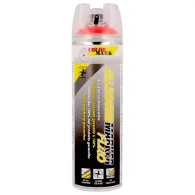COLORMARK Allroundmarker 360° fluorescenčná červená - bodový sprej 500ml