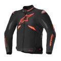 bunda T-GP R 3 DRYSTAR, ALPINESTARS (čierna/červená fluo/biela, veľ. L)