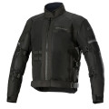 bunda CROSSHILL WATERPROOF AIR, ALPINESTARS (čierna/čierna, veľ. 2XL)