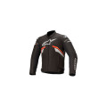 bunda T-GP PLUS R V3, ALPINESTARS (čierna/červená fluo/biela, veľ. M)