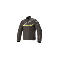 bunda T-SPS WATERPROOF, ALPINESTARS (čierna/žltá fluo, veľ. 2XL)