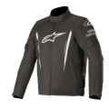 bunda GUNNER WATERPROOF, ALPINESTARS (čierna/biela, veľ. S)