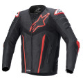 bunda FUSION, ALPINESTARS (čierna/červená fluo, veľ. 48)