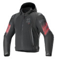 bunda ZACA AIR VENOM WATERPROOF, ALPINESTARS (čierna/červená fluo, veľ. 4XL)