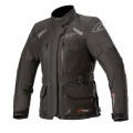 bunda STELLA ANDES DRYSTAR, TECH-AIR 5 kompatibilný, ALPINESTARS, dámska (čierna/tmavo sivá, veľ. S)