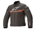 bunda T-SP S WATERPROOF, ALPINESTARS, detská (čierna/červená fluo, veľ. 120)