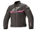 bunda T-SP S WATERPROOF, ALPINESTARS, detská (čierna/fialová, veľ. 120)