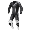 jednodielna kombinéza FUSION, TECH-AIR kompatibilný, ALPINESTARS (čierna/biela, veľ. 58)