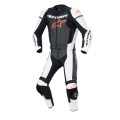 dvojdielna kombinéza GP FORCE LURV, ALPINESTARS (biela/čierna/červená fluo, veľ. 54)