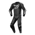 dvojdielna kombinéza GP FORCE LURV, ALPINESTARS (čierna/biela, veľ. 52)