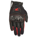 rukavice SMX-2 AIR CARBON V2, ALPINESTARS (čierna/červená, veľ. S)