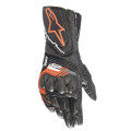 rukavice SP-8, ALPINESTARS (čierna/červená fluo, veľ. S)