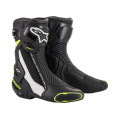 topánky SMX Plus V2, ALPINESTARS (čierna/biela/žltá fluo, veľ. 36)