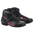 topánky SMX-1 R, ALPINESTARS (čierna/červená, veľ. 42)