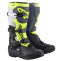 topánky TECH 3, ALPINESTARS (čierna/sivá/žltá fluo, veľ. 39)