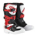 topánky TECH 3S YOUTH, ALPINESTARS, detské (biela/čierna/červená, veľ. 35,5)