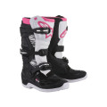 topánky STELLA Tech 3, ALPINESTARS (čierne/biele/ružové, veľ. 37)