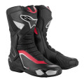 topánky SMX-6 3, ALPINESTARS (čierna/strieborná/červená, veľ. 47)