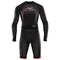 airbagová vesta TECH-AIR®10 system, ALPINESTARS (čierna/červená/sivá, veľ. S)