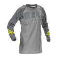 dres WINDPROOF 2022, FLY RACING (šedá/hi-vis)