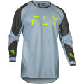 šaty EVOLUTION DST. FLY RACING - USA 2024 (sivá/čierna/zelená, veľ. 2XL)