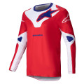 šaty RACER VEIL, ALPINESTARS (červená/biela, veľ. S)