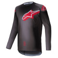 dres SUPERTECH LIPAN, ALPINESTARS (dymová/červená, veľ. M)