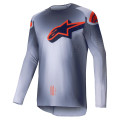 šaty SUPERTECH LIPAN, ALPINESTARS (šedá/oranžová fluo, veľ. M)