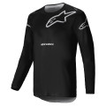 dres RACER GRAPHITE, ALPINESTARS (čierna/sivá, veľ. S)