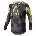 šaty RACER HOLLOW, ALPINESTARS (tmavé camo/žltá fluo, veľ. S)