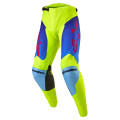 nohavice RACER HOEN, ALPINESTARS (žltá fluo/modrá/červená, veľ. 28)