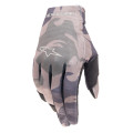 rukavice RADAR, ALPINESTARS (zelená camo/hnedá, veľ. S)