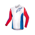 dres RACER PNEUMA, ALPINESTARS, detský (biela/modrá/červená, veľ. L)