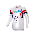 dres RACER HANA, ALPINESTARS, detský (biela/multicolor, veľ. XL)