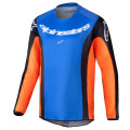 dres RACER MELT, ALPINESTARS, detský (oranžová/modrá, veľ. S)