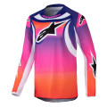 dres RACER WURX, ALPINESTARS, detský (multicolor/biela, veľ. S)