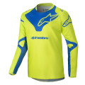 dres RACER VEIL, ALPINESTARS, detský (žltá fluo/modrá, veľ. S)