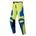 nohavice RACER VEIL, ALPINESTARS, detské (žltá fluo/modrá, veľ. 24)