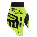 rukavice FULL BORE, ALPINESTARS, detské (žltá fluo/čierna, veľ. 3XS)