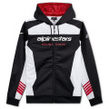 mikina SESSIONS LXE FLEECE, ALPINESTARS (čierna/biela, veľ. M)