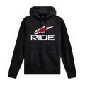 mikina RIDE 4.0, ALPINESTARS (čierna/biela/červená, veľ. S)