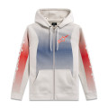 mikina ARISING HOODIE, ALPINESTARS (biela offwhite/modrá/červená, veľ. L)