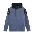 mikina VELOCITY HOODIE, ALPINESTARS (modrá/čierna, veľ. L)