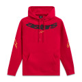 mikina ELLIPTIC HOODIE, ALPINESTARS (červená, veľ. M)