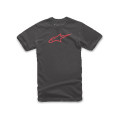 tričko AGELESS CLASSIC TEE krátky rukáv, ALPINESTARS (čierna/červená, veľ. M)