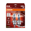 OSRAM NIGHT BREAKER LASER H4 P43T 12V 60W 64193NL-2HB