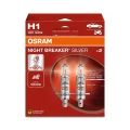 OSRAM NIGHT BREAKER SILVER H1 P14,4S 12V 55W 64150NBS-2HB