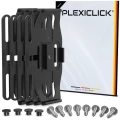 Čierny neviditeľný držiak ŠPZ Plexiclick V1 Black (110 mm)